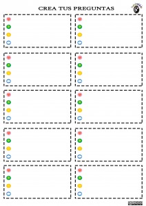 tarjetas para preguntas