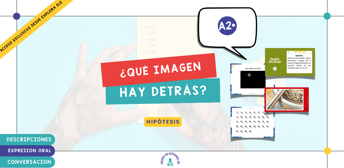¿QUÉ IMAGEN HAY DETRÁS?