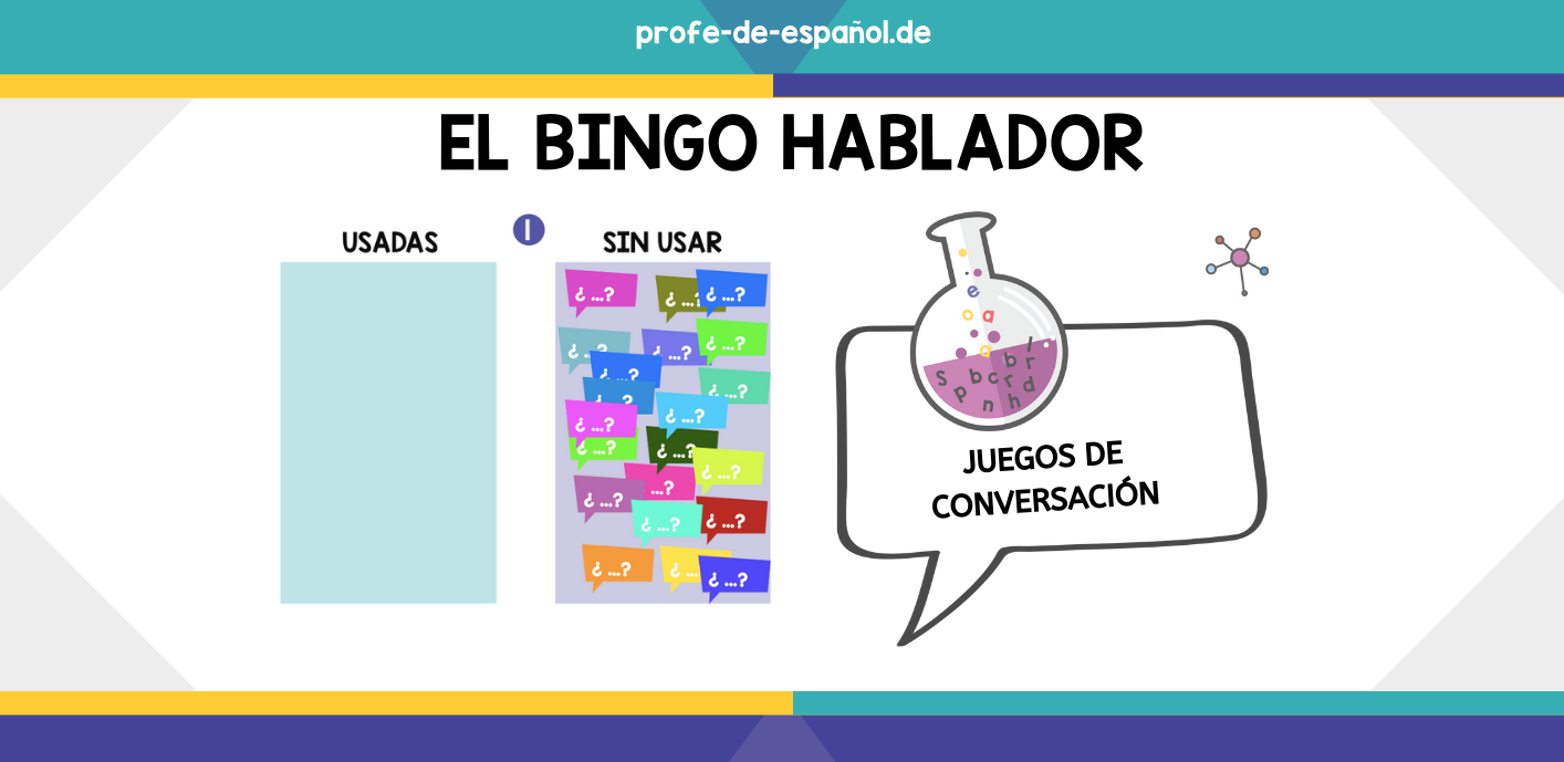 Bingo En Espanol Gratis EL BINGO HABLADOR - PROFE-DE-ESPAÑOL.DE