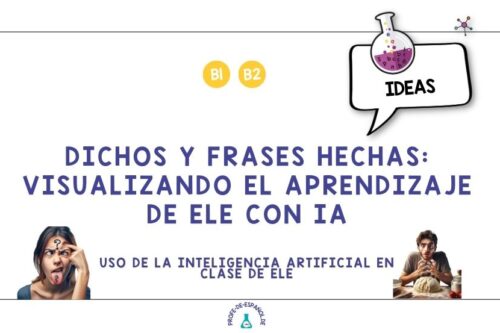 Usar la inteligencia artificial en clase de ELE