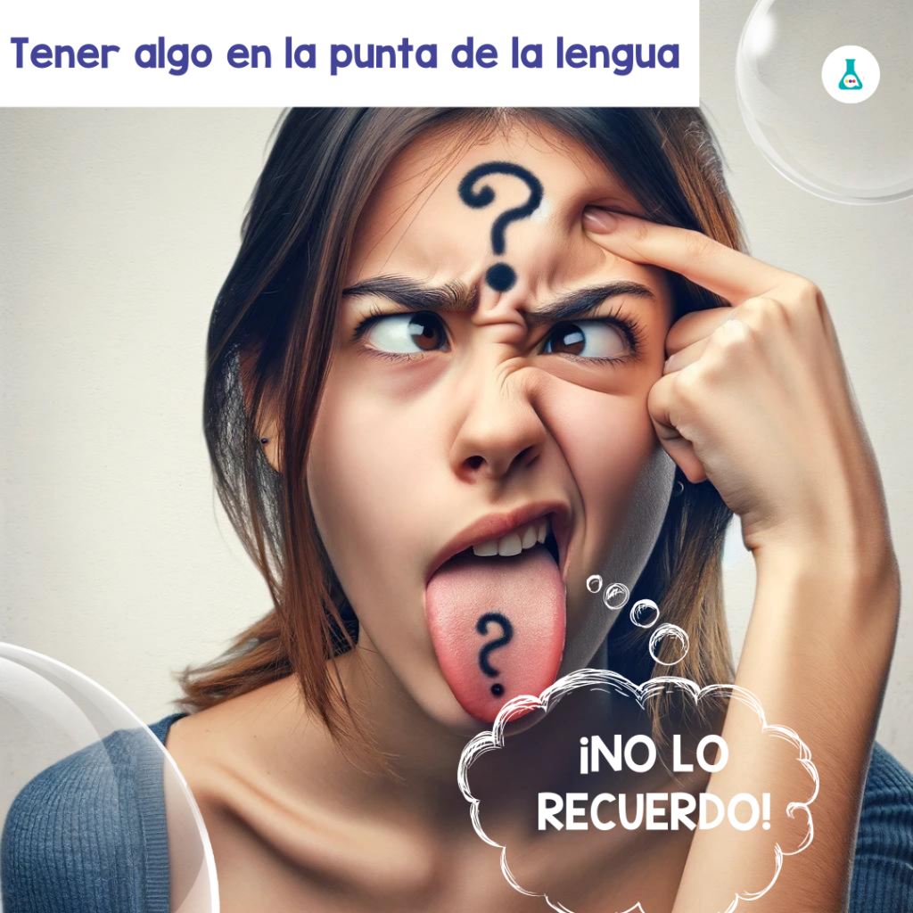 Tener algo en la punta de la lengua: imágenes y IA.