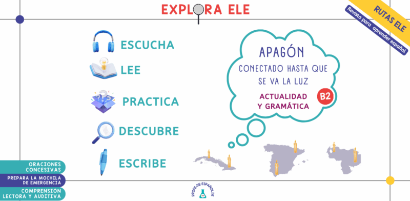 Artículo para la clase de español sobre los apagones en el mundo hispanohablante.