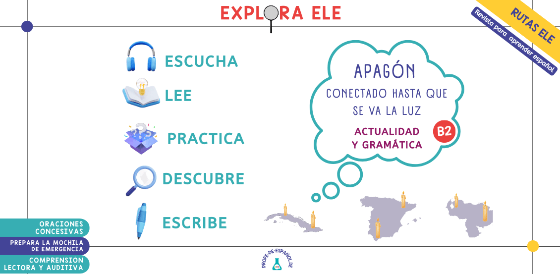 Artículo para la clase de español sobre los apagones en el mundo hispanohablante.