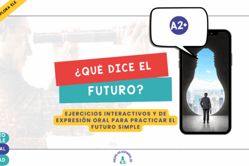Ejercicios interactivos para practicar el futuro simple.