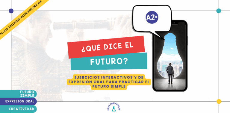 Ejercicios interactivos para practicar el futuro simple.