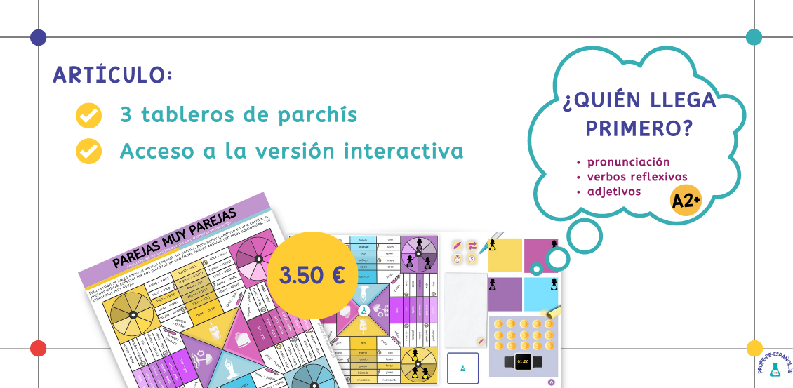 Parchis para la clase de ELE