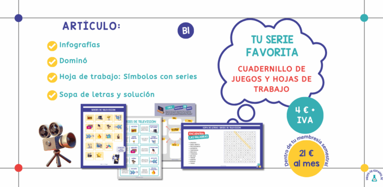 Hojas de trabajo y juegos: series de televisión