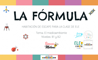 La fórmula - Escape Room-portada