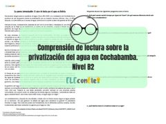 comprensic3b3n-de-lectura-sobre-la-privatizacic3b3n-del-agua-en-cochabamba-nivel-b2