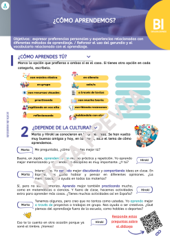 Lecciones completas B1: Gerundio, cómo aprendemos